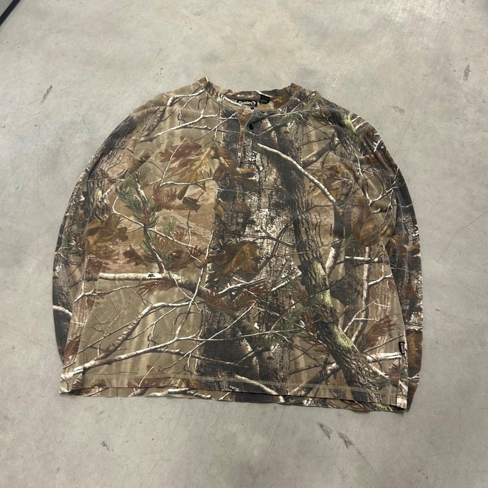 Y2K Realtree Camo Long Sleeve Shirt